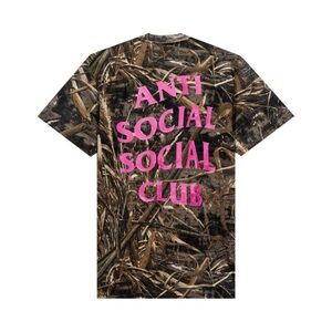 NWT Anti Social Social Club x Raising Canes x Realtree Camo Tee